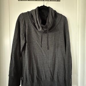 Icebreaker Women's Gray Cowl Neck Sweater